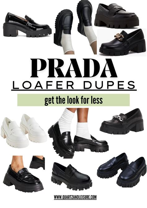 best prada loafer dupe.